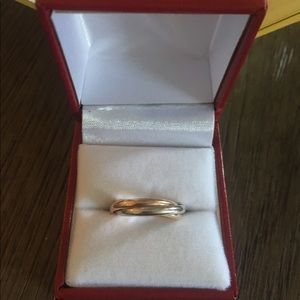 14k gold trinity ring